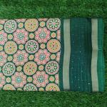 Women Fancy Cotton Saree for Glam Occasions with Stylish Borders