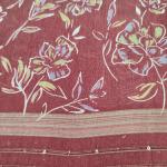 Women Printed Cotton Saree for Casual Fashion with Artistic Floral Patterns