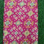 Women Printed Cotton Saree for Casual Dressing with Creative Floral Artwork