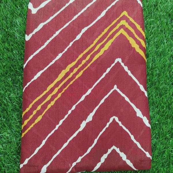 Women Casual Stylish Cotton Saree with Trendy Pattern