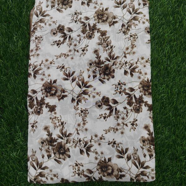 Women Floral Printed Fancy Saree with Soft Cotton Comfort