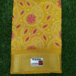 Women Traditional Printed Cotton Saree with Modern Finish
