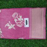 Women Soft Cotton Fancy Saree with Elegant Border