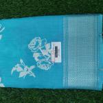 Women Designer Printed Cotton Saree with Graceful Appearance
