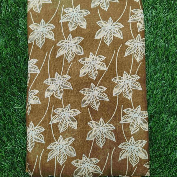 Women Daily Wear Cotton Saree with Attractive Floral Design