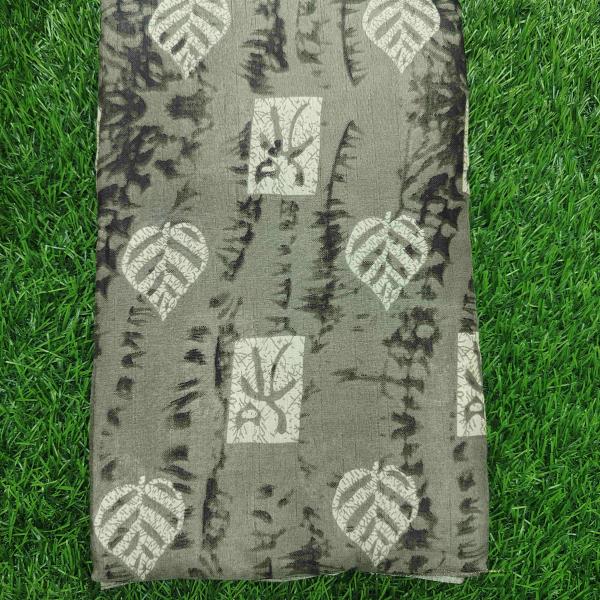 Women Floral Cotton Saree with Graceful Pallu Pattern