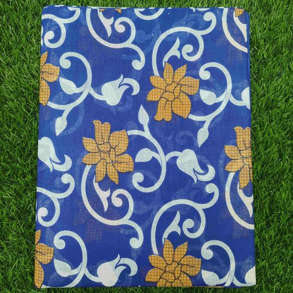Women Beautiful Fancy Saree with Stylish Cotton Material