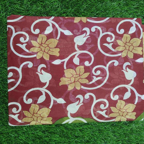 Women Ethnic Fancy Cotton Saree with Comfortable Feel