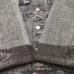 Color Splash Printed Denim Vest – Casual Wear Sleeveless