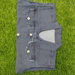 Youth Style Graphic Denim Vest – Modern Street Jacket