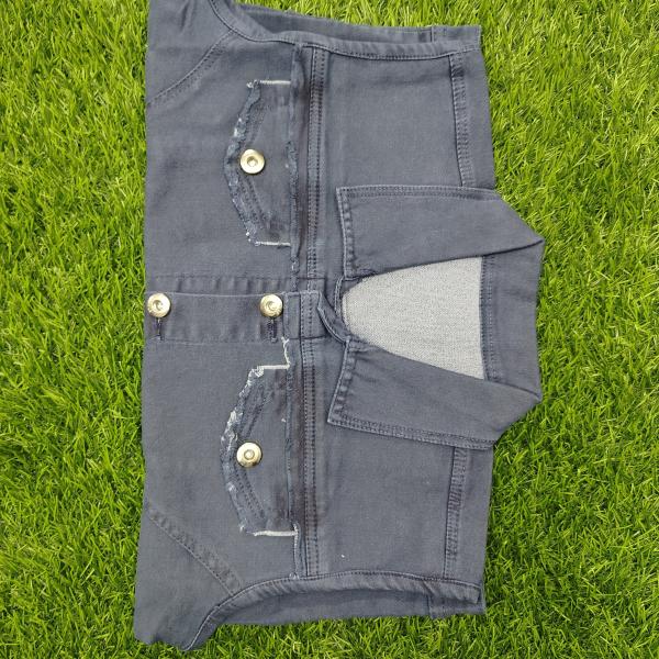 Youth Style Graphic Denim Vest – Modern Street Jacket