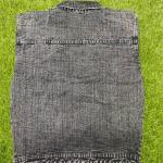 Vibrant Print Denim Vest – Fashion Sleeveless Jacket