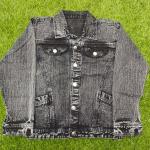 Vibrant Print Denim Vest – Fashion Sleeveless Jacket