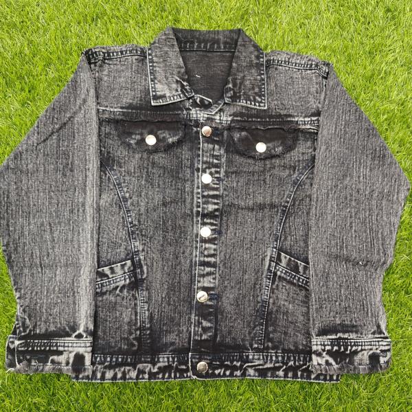 Vibrant Print Denim Vest – Fashion Sleeveless Jacket