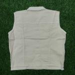 Washed Blue Denim Vest – Casual Sleeveless Classic