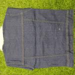 Bold Graphic Denim Vest – Statement Sleeveless Jacket