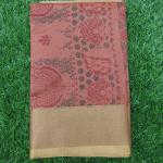 Women Linen Cotton Saree with Soft Natural Weave