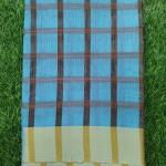 Women Printed Cotton Saree with Floral Art Pattern
