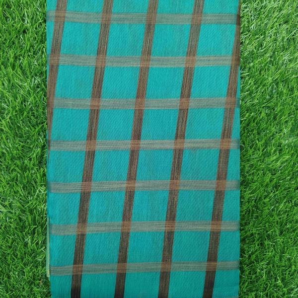 Women Linen Cotton Saree with Minimal Modern Texture