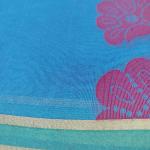 Women Printed Cotton Saree with Artistic Design Print