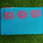 Women Printed Cotton Saree with Artistic Design Print